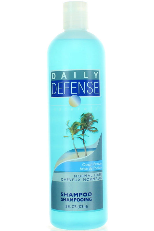 شامبو Daily Defense Ocean Breeze للتنظيف اللطيف والتغذية بخلاصات طبيعية 473 مل