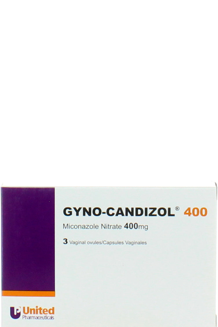 Gyno-candisol 400 Mg, 3 Ovules, Blister Pack