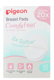 Pigeon Breast Pad Comfyfeel Ultra-soft & Absorbent Disposable Pads For Nursing Mothers - 60 Count