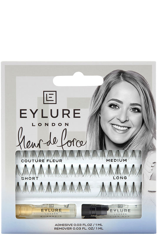 Eylure Fleur De Force Couture Fleur - مجموعات رموش فردية قابلة للتخصيص
