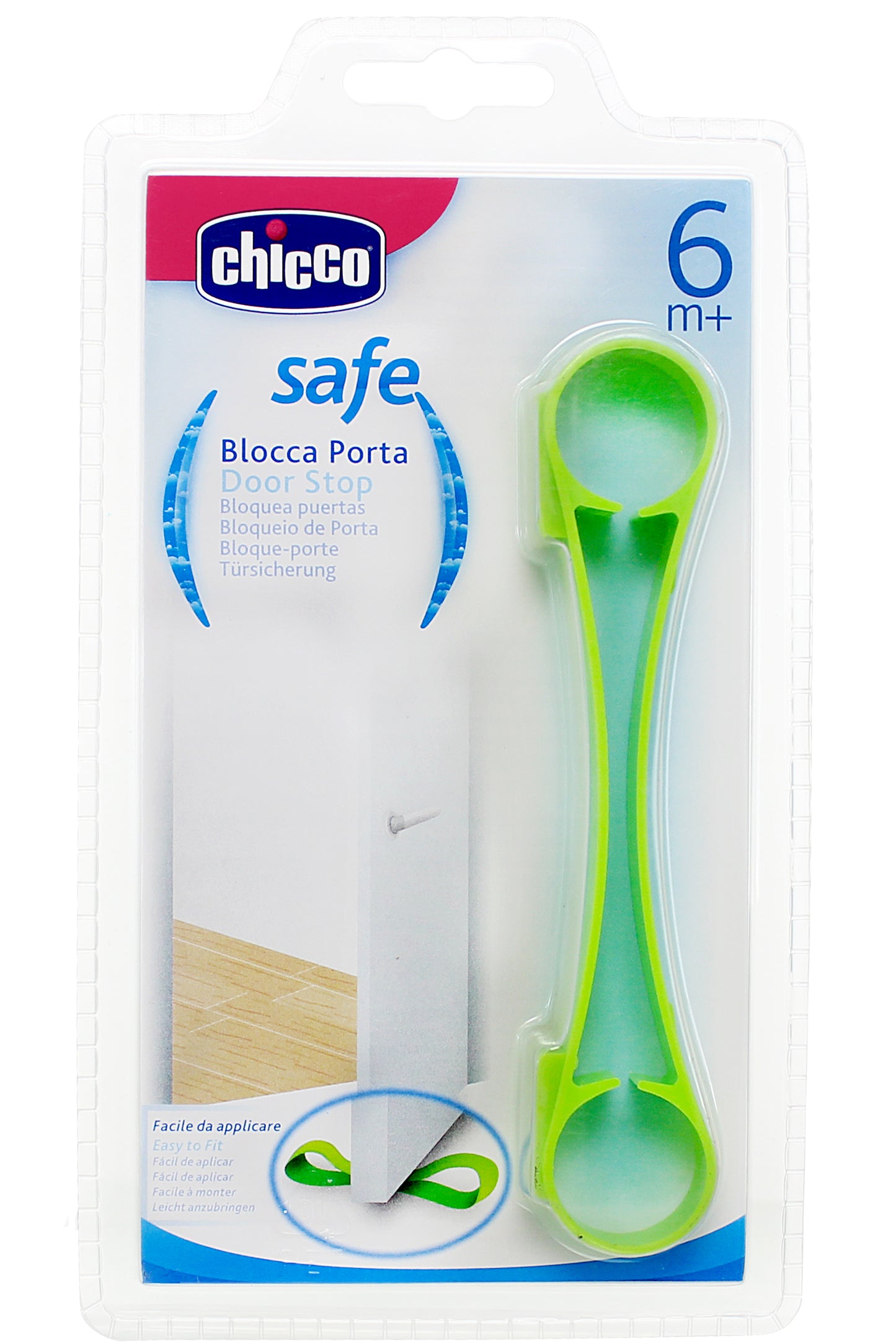 Chicco Door Stop Child Safety Device Easy Installation Finger Protection Durable Quality