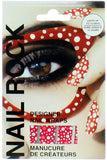 Beauty Rock Nail Wraps Red Spots Nr108 For Bold Style & Long-lasting Finish