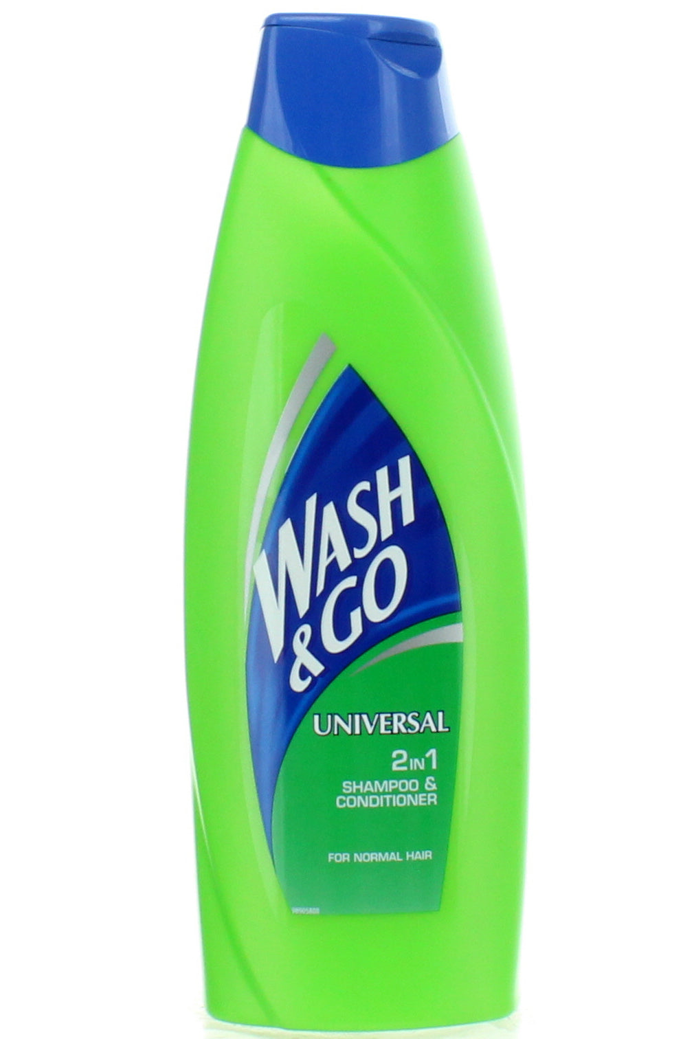 شامبو وبلسم Wash & Go الشامل 2 في 1 لشعر ناعم وصحي مع حماية من الأشعة فوق البنفسجية 300 مل