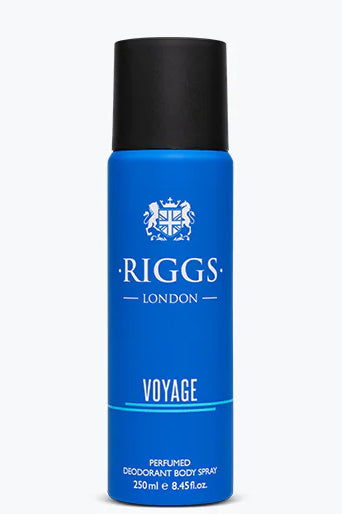 Riggslondon Voyage مزيل عرق بخاخ للجسم انتعاش يدوم طويلاً تركيبة خفيفة الوزن 150 مل