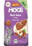 Mogli Muesli Cocoa Biscuits 125g - Oat Flakes, Hazelnuts, Sweetened With Dates And Agave