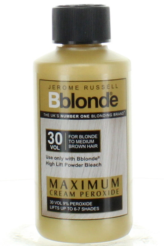 Jerome Russell B Blonde Cream Peroxide 30 Vol 9% للشعر الأشقر