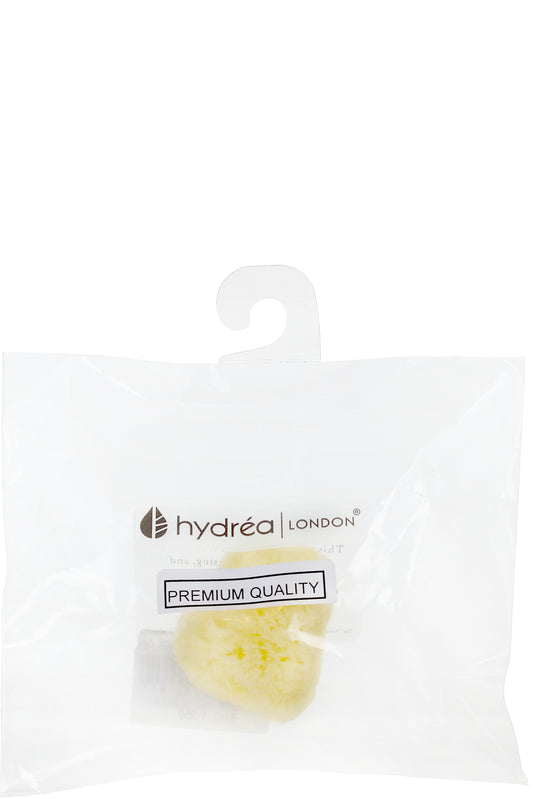 Hydrea Fina Silk Sea Sponge أداة العناية بالوجه اللطيفة من إسفنج البحر للبشرة الحساسة - إسفنجة بحر متوسطية طبيعية 100%، 1.5-2 بوصة، ناعمة الملمس وفاخرة