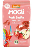 Mogli Organic Strawberry Stripes 25g - Biodynamic Fruit, Chia Seeds, Delicious