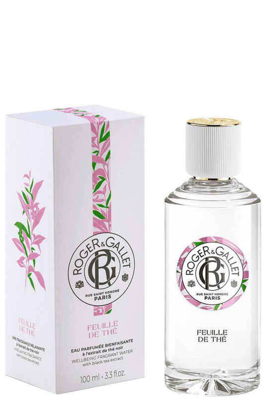ماء عطري Roger & Gallet Feuille De Thé برائحة الشاي الأسود والليمون المنعشة 100 مل