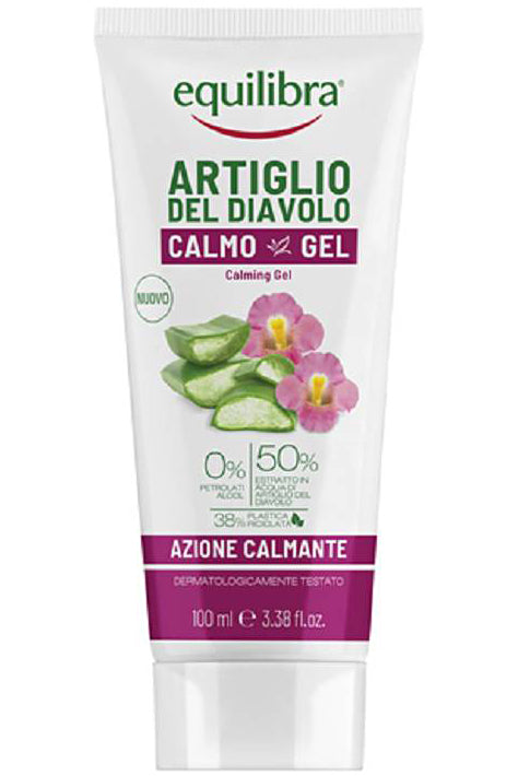 Equilibra Devil's Claw Calming Gel For Muscle Relief With Aloe Vera And Glycerin - 100ml
