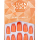 Elegant Touch Core Colour أظافر اصطناعية - لون خوخي مثالي