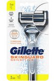 Gillette Skinguard Sensitive Razor For Gentle Shaves And Bump-free Skin