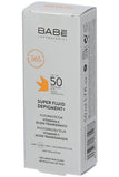 سائل واقي الشمس للوجه بيبي ديبجمنت بعامل حماية Spf50+ مع حمض الهيالورونيك 50 مل