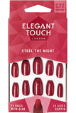 Elegant Touch Colour Nails - Steel The Night أظافر صناعية