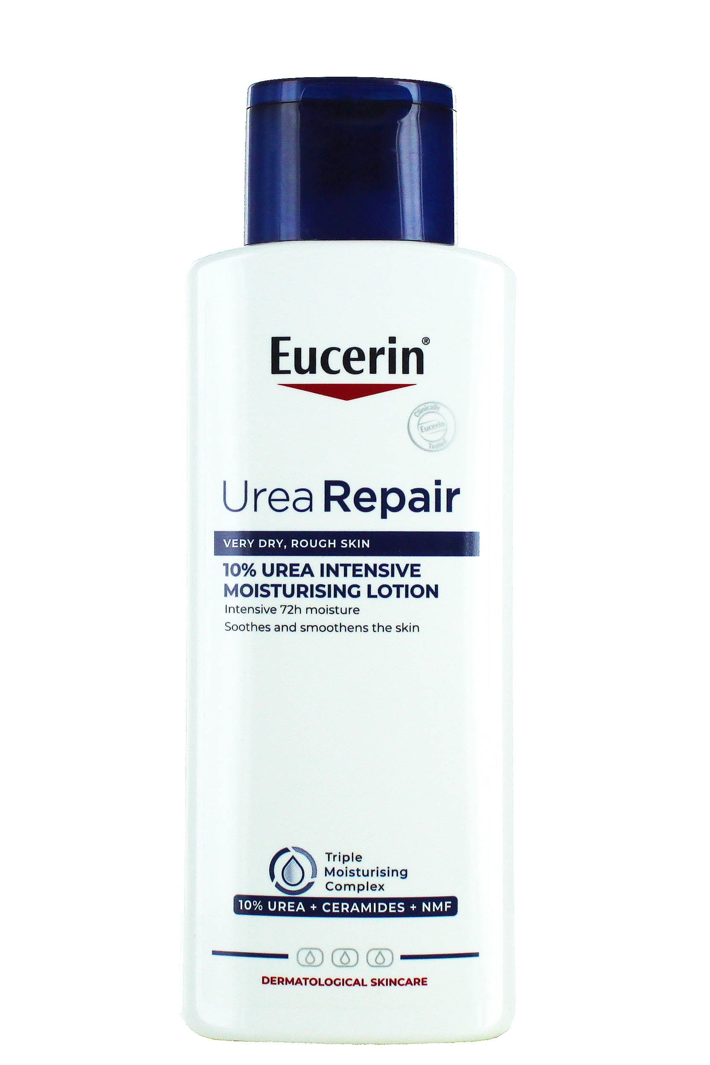 Eucerin Urearepair Plus 10% Urea Lotion ترطيب مكثف للبشرة شديدة الجفاف 250 مل