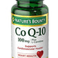 Nature's Bounty CoQ-10 + L-Carnitine لدعم طاقة القلب 60 كبسولة هلامية