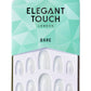 أظافر Elegant Touch Totally Bare - بيضاوية الشكل (48 قطعة)