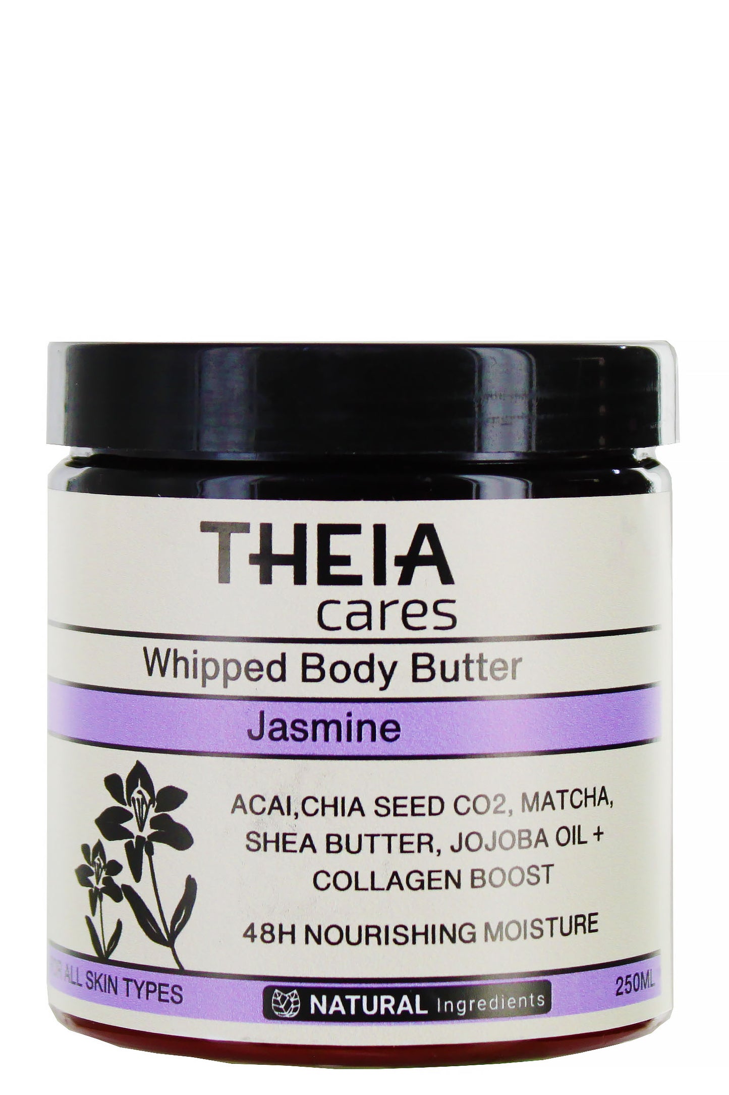 ثيا - زبدة جسم مخفوقة - الياسمين - 250 جم