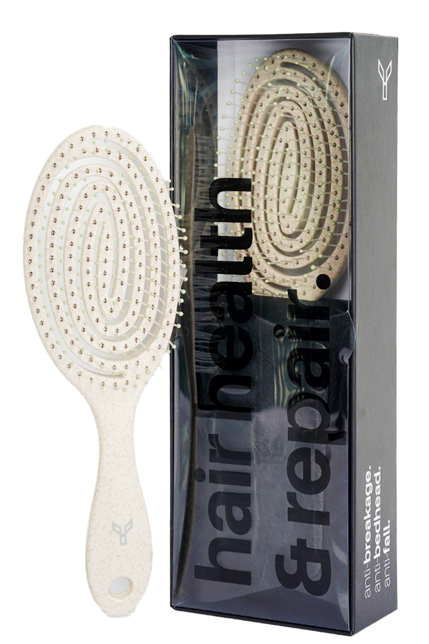 Yara Hair Repair Brush Reduces Breakage Detangles All Hair Types White 8 Inch