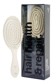 Yara Hair Repair Brush Reduces Breakage Detangles All Hair Types White 8 Inch