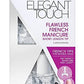 Elegant Touch Flawless French Manicure - طول قصير
