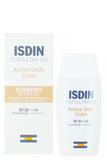 Isdin Foto Ultra Active Unify Color Spf 100+ Fusion Fluid - حماية من الأشعة فوق البنفسجية، توحيد لون البشرة، ترطيب 50 مل