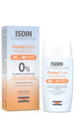 Isdin Fotoprotect Fusion Fluid Mineral Sunscreen Spf 50 Hydrating Formula For Sensitive Skin 50ml