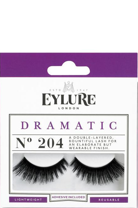 Eylure Naturalite Double No.204 - رموش طويلة وناعمة بلمسة نهائية كثيفة ومميزة