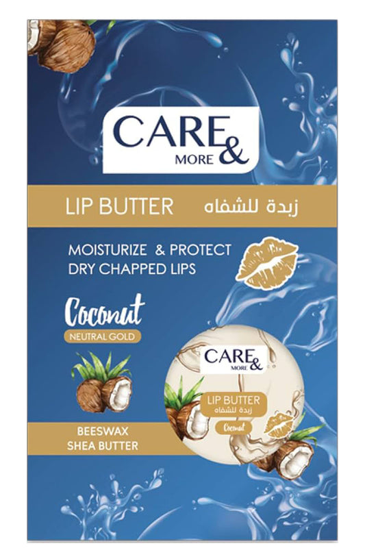 Care And More Lip Butter Coconut Deeply Moisturizing Treatment With Coconut Oil 20 Ml
