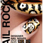 Beauty Rock Nail Wraps Gold Black Silver Nr027 For Stunning Nail Art