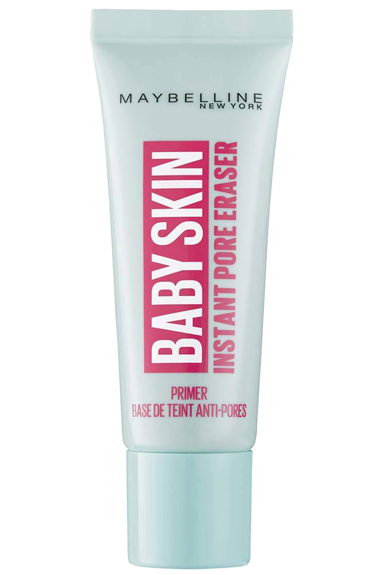 برايمر Maybelline Baby Skin الفوري لمحو المسام وتركيبة تنعيم البشرة