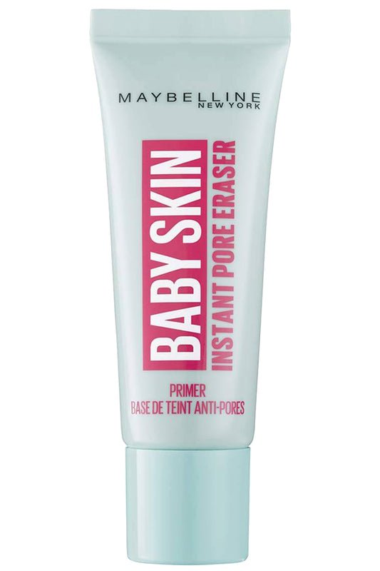 برايمر Maybelline Baby Skin الفوري لمحو المسام وتركيبة تنعيم البشرة