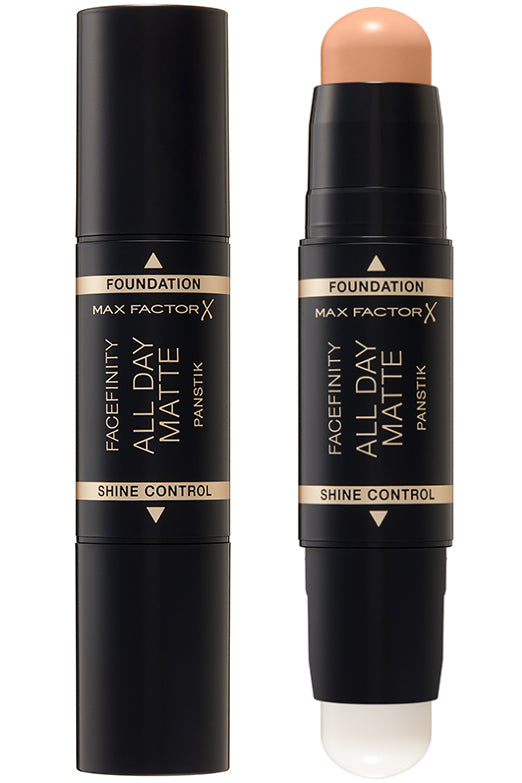 Max Factor All-day Matte Pan Stick (070 Warm Sand) - Mess-free Matte Foundation For Daily Use