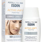 Isdin Foto Ultra Spf 100 Active Unify Fusion Fluid حماية عالية من الأشعة فوق البنفسجية + تركيبة مرطبة خفيفة الوزن 50 مل بدون لون
