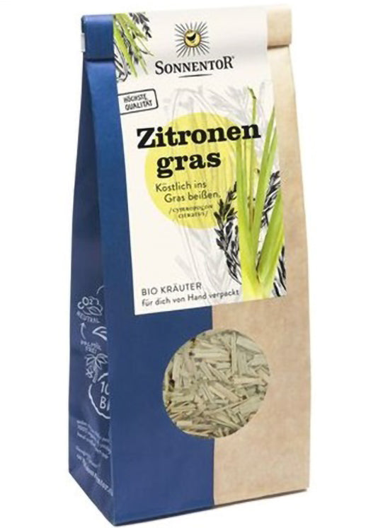 Sonnentor Lemongrass Loose 80g, Organic, Flavorful Hot Or Iced