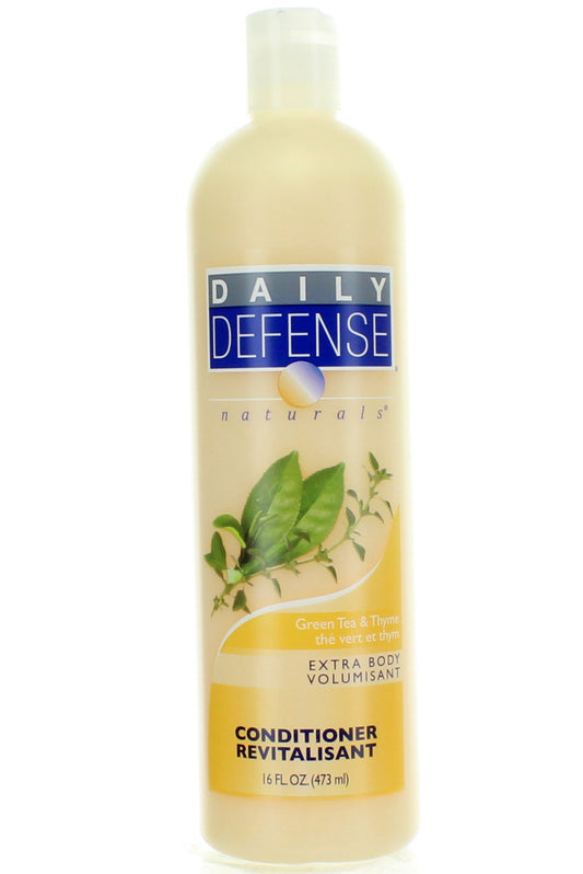 بلسم الشاي الأخضر والزعتر للحماية اليومية - ترطيب مكثف ويقوي الشعر 473 مل