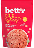 Smart Organics Pink Choco Drops - Organic, Strawberry Flavored, 200g