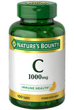 Nature's Bounty فيتامين سي 1000 ملغ لدعم المناعة ومضادات الأكسدة 100 كبسولة