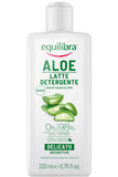 Equilibra Aloe Gentle Cleansing Milk Nourishing Formula With Almond Oil And Glycerin For Sensitive Skin - 200ml