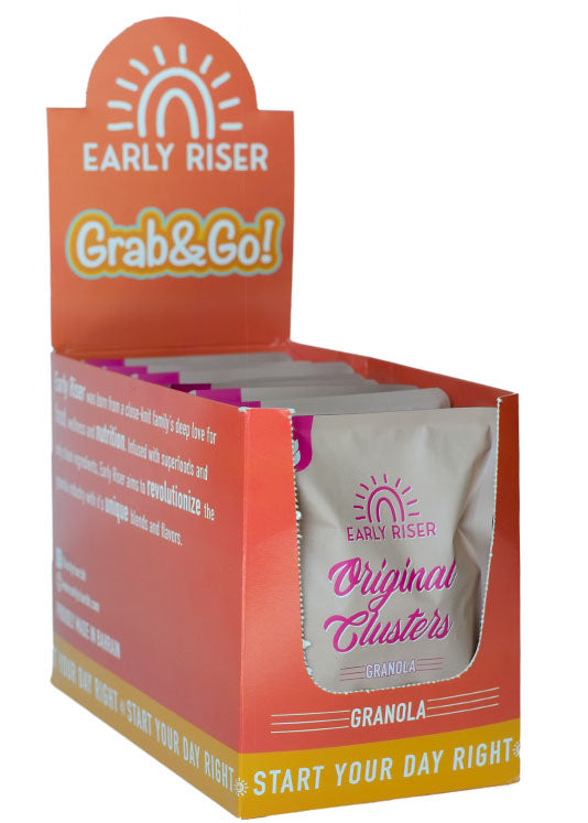Early Riser Original Clusters Premium Breakfast Granola - 10 Sachets Box