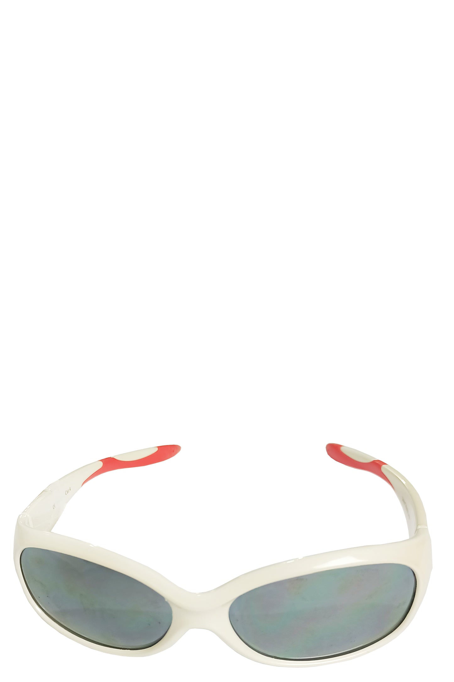 Visioptica Kids Sunglasses 100% Uv Protection Reversible Design Lightweight 4-8 Years White/red