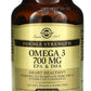 Solgar Omega-3 Epa & Dha 700mg دعم صحة القلب والمفاصل والبشرة بقوة مضاعفة 60 كبسولة هلامية