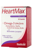 Healthaid Heartmax Omega-3 Garlic Coq10 Cardiovascular Support 60 Capsules