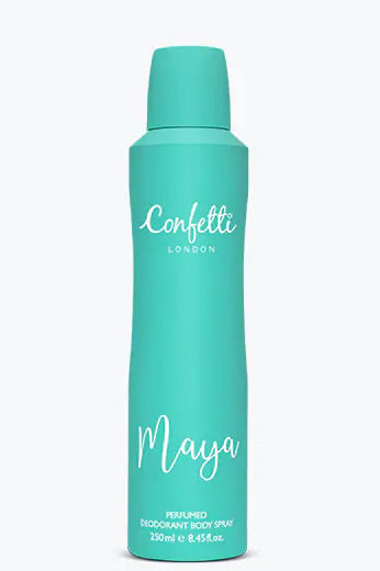 Riggslondon Perfumed Deodorant Body Spray - Maya Long-lasting Alcohol-free Formula 150ml Floral Fruity Scent