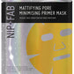 Nip Fab Mattifying Pore Minimising Primer Sheet Mask Hydrating Intense Hydration For Flawless Finish One Mask
