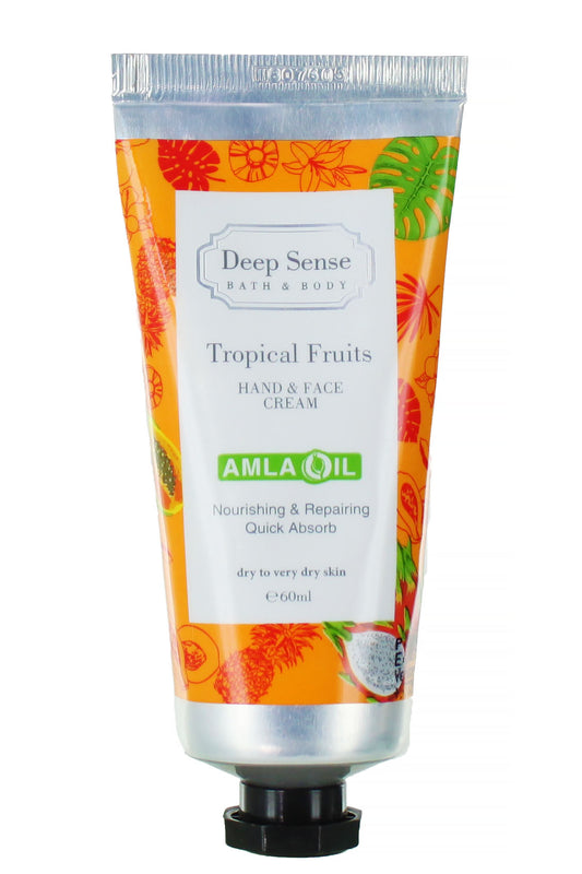 Deep Sense - Trop-fruit Hand & Face Cream 60ml