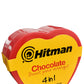 Hitman Chocolate Boost Energy Bar Increased Energy & Focus With Ginseng & Epimedium 24g Dark Chocolate