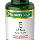 Nature's Bounty Vitamin E Dl-alpha 180mg Antioxidant Support 120 Softgels