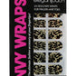 Elegant Touch Nails Envy Wraps - تصميم ذهبي (18 غلاف)