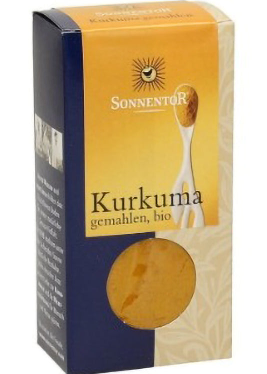 Sonnentor Turmeric Powder 40g - Organic, Adds Golden Yellow Color And Woody-floral Aroma To Dishes